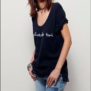 Free People graphic tee